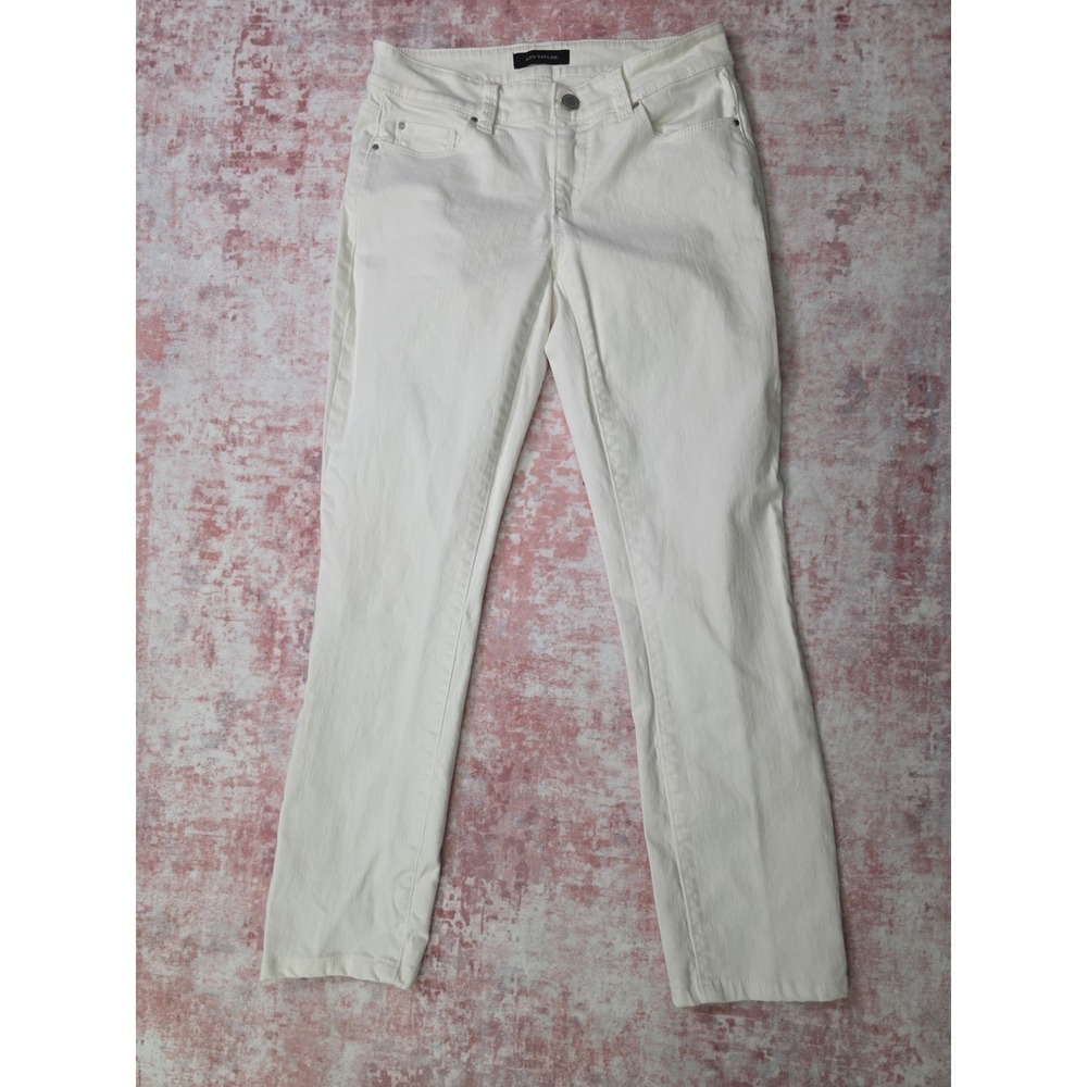 White‎ Ann Taylor, The Skinny Curvy Fit, Womans Jeans Size 0,